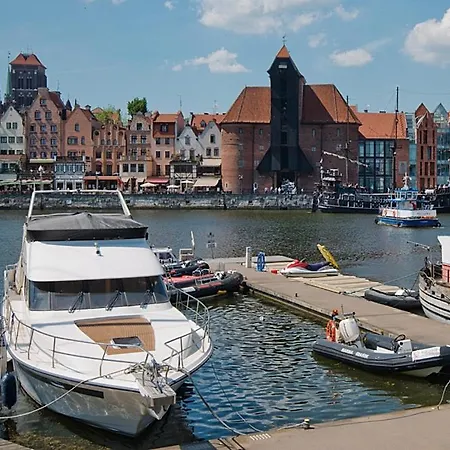 Spacious Oldtown Yacht Marina Lägenhet Gdańsk